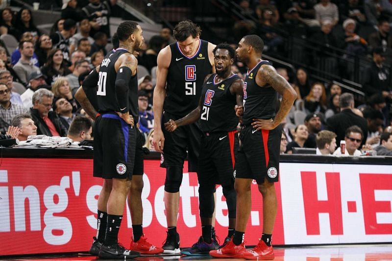 Clippers' three-point shooting disappeared against the Spurs (Image Credit: USA Today)